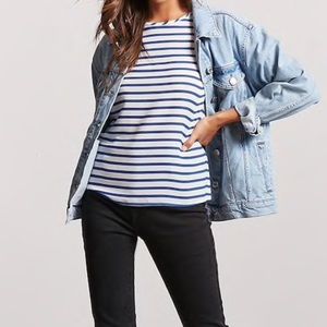 Striped Boxy Top